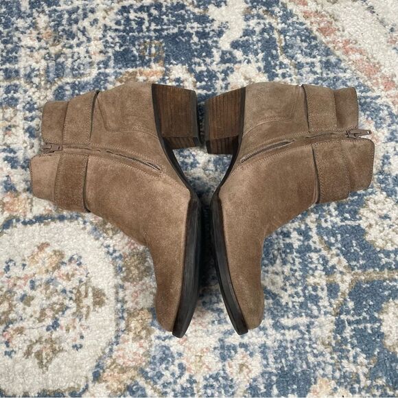 Paul Green 'Jano' Moto Buckle Bootie- Antelope- Size US 7.5 Women’s - Picture 3 of 9